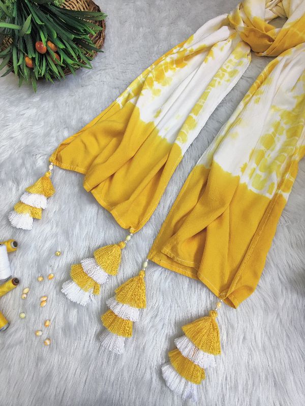Lemon Yellow Scarf — photo 3