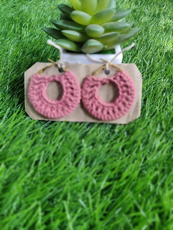 Rust Almond Hoops