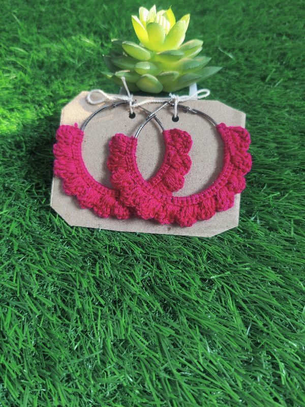 Fuchsia Pink Hoops