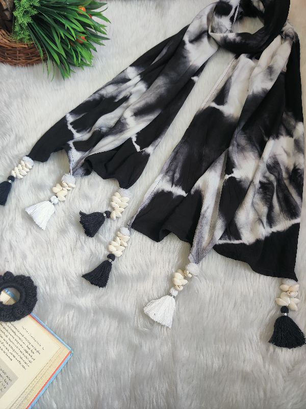 Black Shells Scarf — photo 5