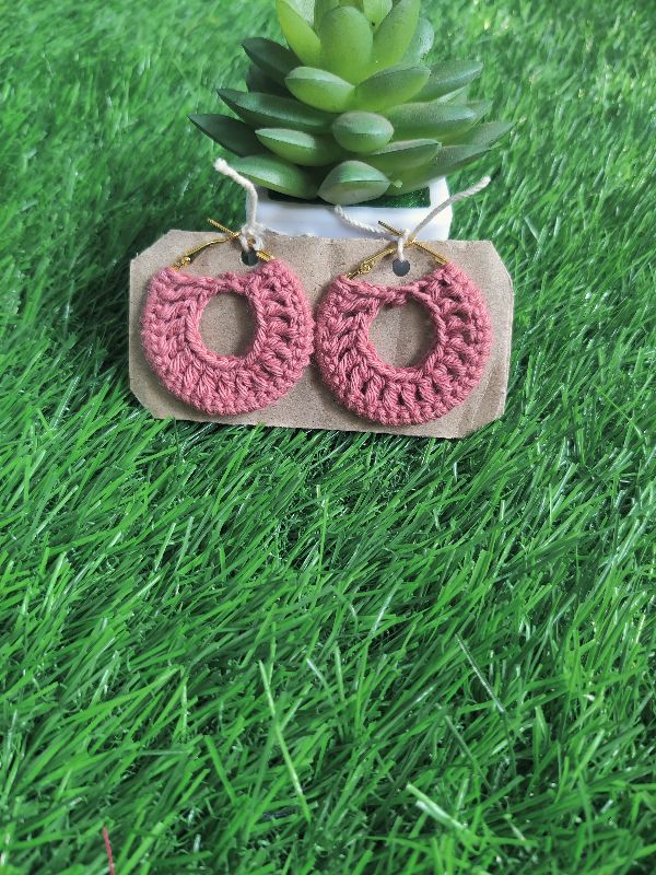 Rust Almond Hoops — photo 3