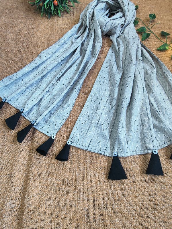 Printed With Fabric Tassels — photo 3