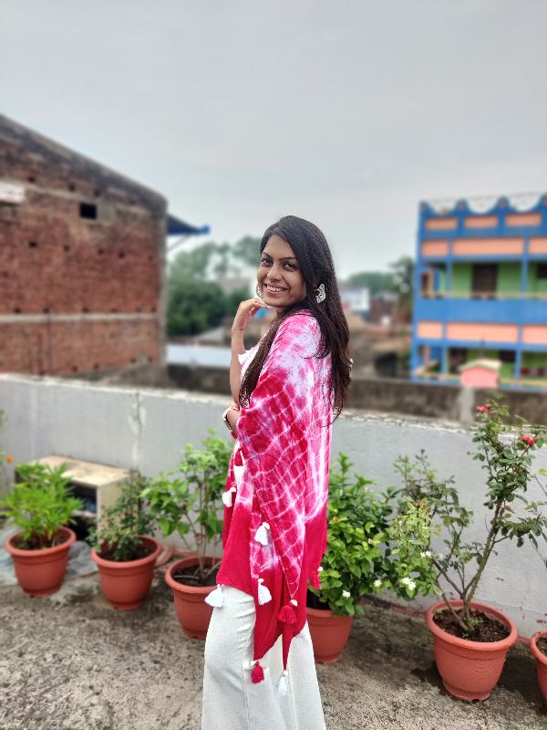 Pink Tie And Dye Shrug — photo 4