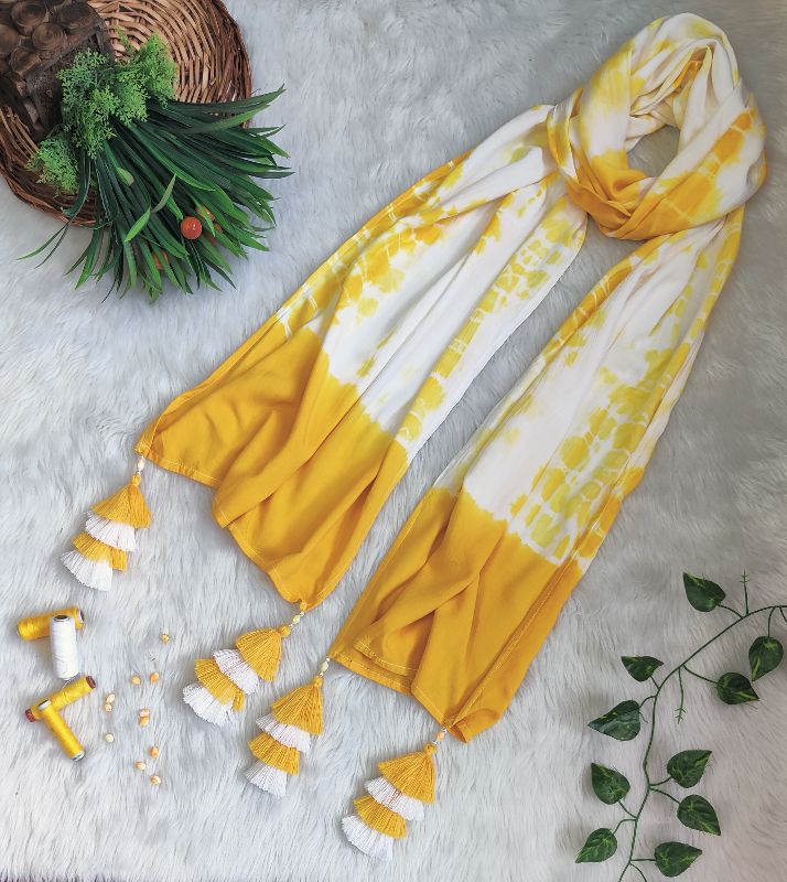 Lemon Yellow Scarf