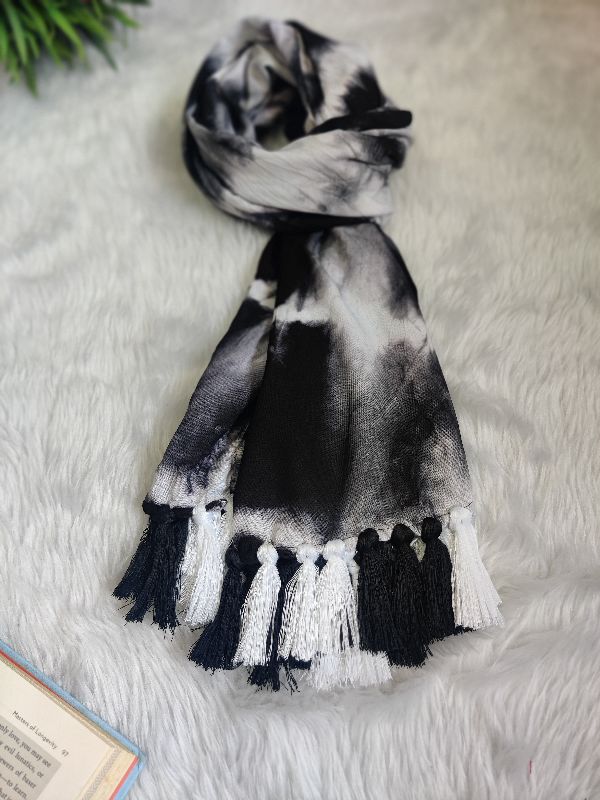 Black & White Loop Scarf — photo 6