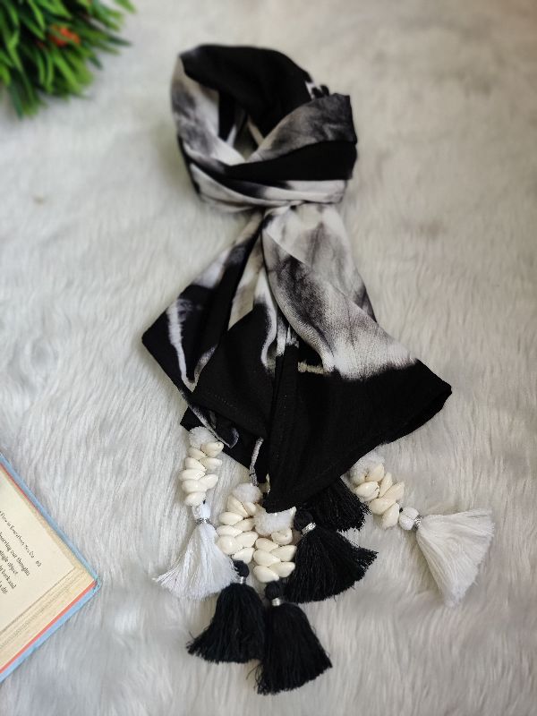 Black Shells Scarf — photo 3